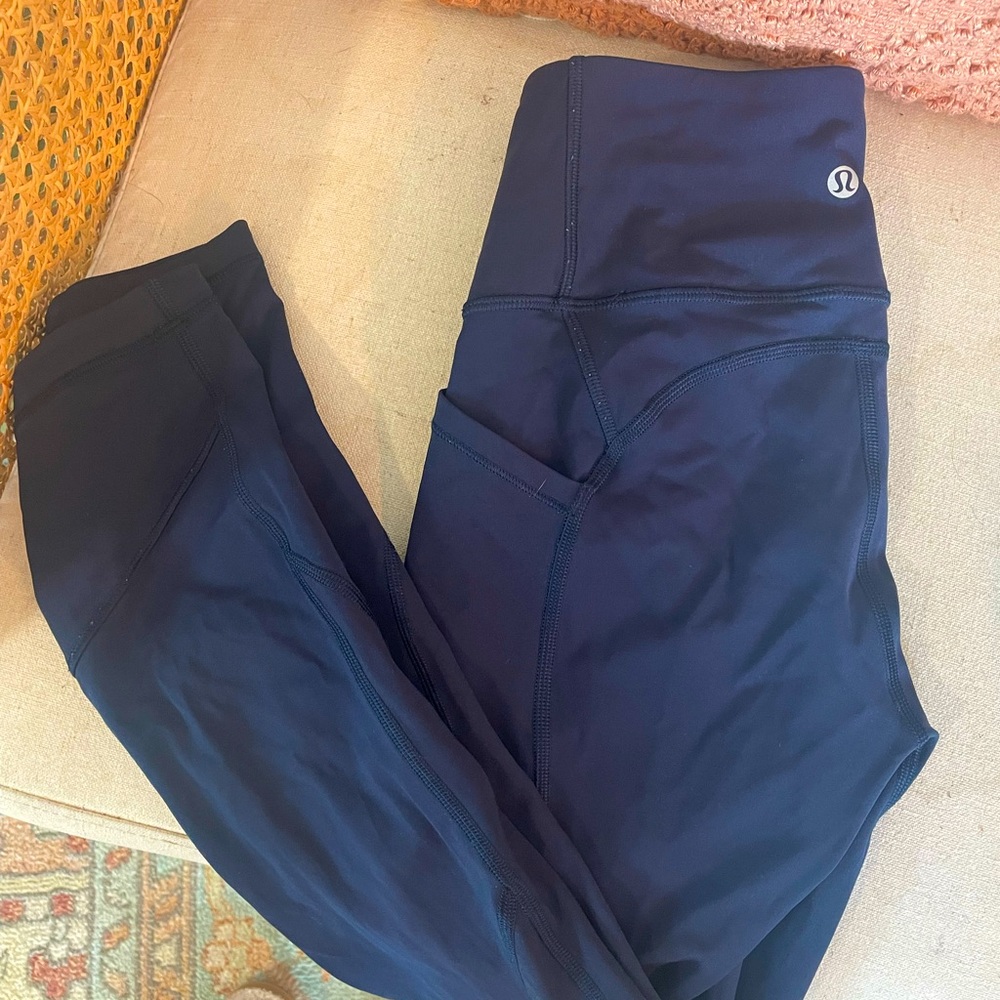 Lululemon Navy 7/8 Leggings